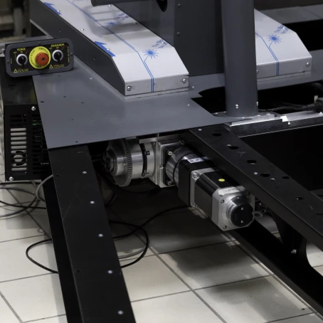 FSC B737 control loading system pitch motor detail