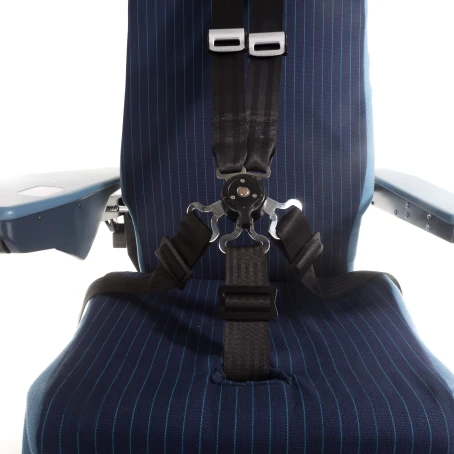 FSC A320 motorized seat first officer side 5 point harness