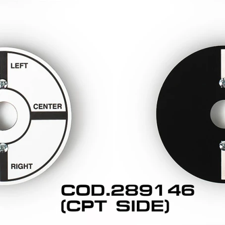 FSC B737 tiller placard cpt side