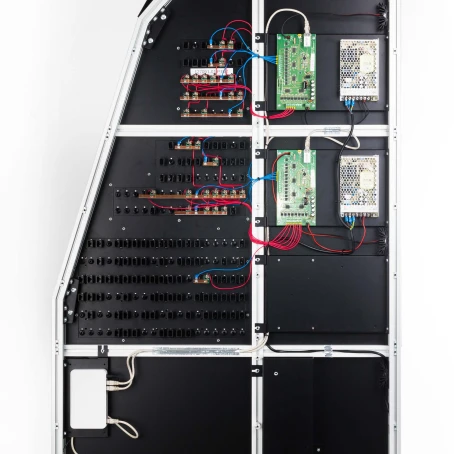 FSC B737 circuit breakers wall captain side rear open