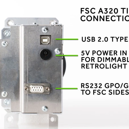 FSC A320 tiller fo connections