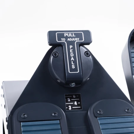 FSC A320 rudder pedals above adjust lever