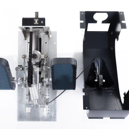 FSC A320 rudder pedals above mechanism