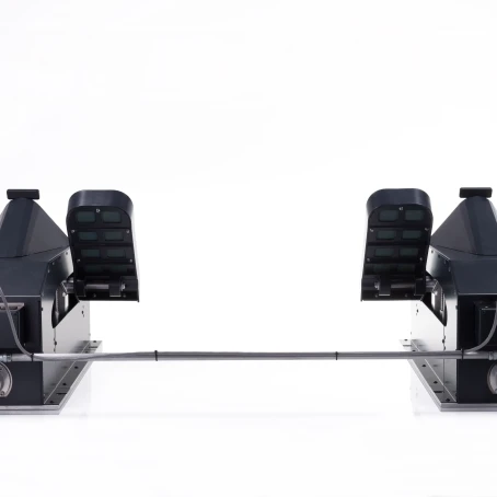 FSC A320 rudder pedals above rear link bar connection