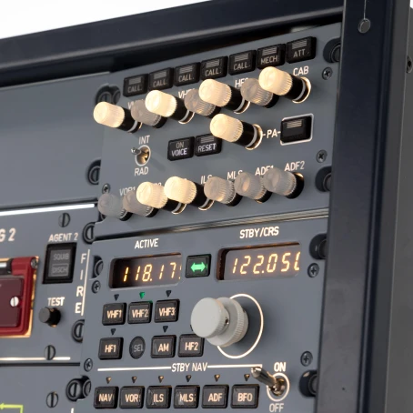 FSC A320 overhead fwd audio panel radio