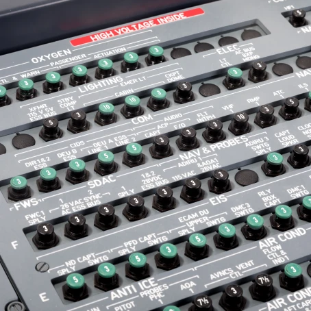 A320 overhead aft circuit breakers