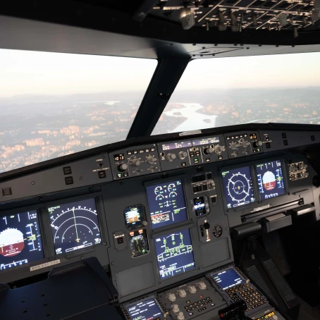 FSC A320 simulator visual