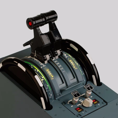 FSC A320 simulator throttle pro backlight