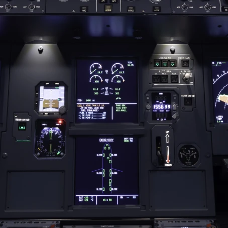 FSC A320 simulator avionic instruments