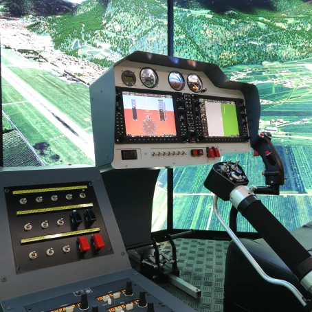 FSC MTHS helicopter simulator flight controls